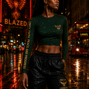 NAIJA ASCEND™ Recycled Crop Top